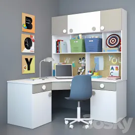 Writing desk decor for a nursery 2